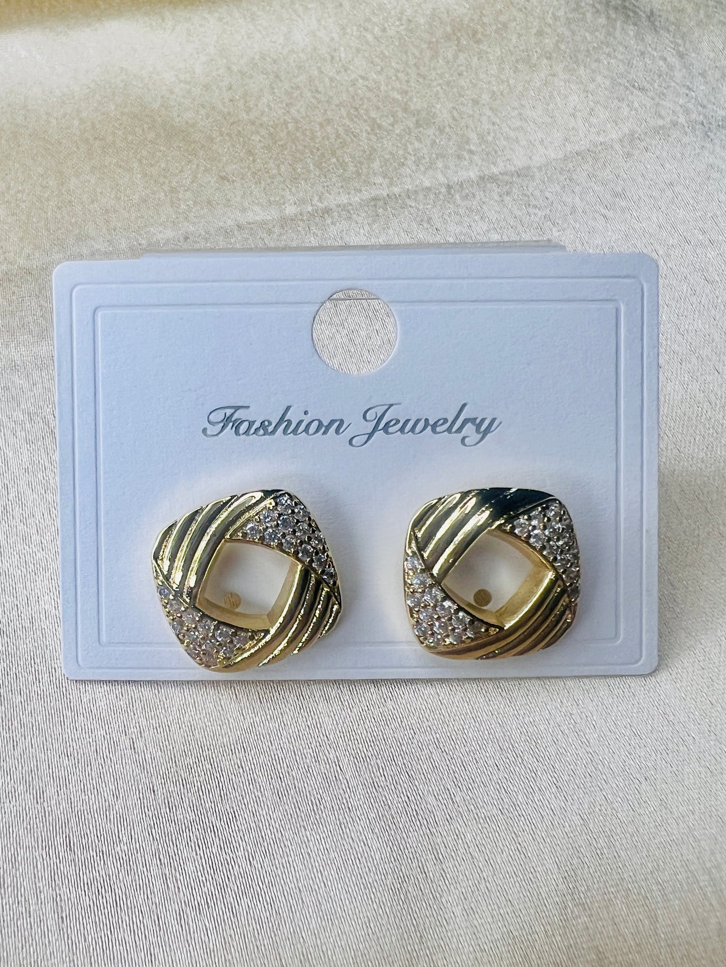 Gold Plated Fashion Earrings