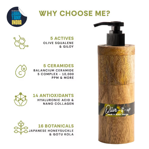 Body & Hair Wash - Olive it Up