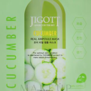 Jigott Real Ampoule Mask Cucumber – Cucumber Mask